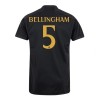 Camiseta de fútbol Real Madrid Bellingham 5 Tercera Equipación 23-24 - Hombre